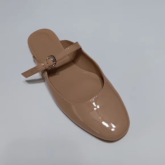 J CREW Women's Mary Jane Nude  Mules  - 7 - Picture 4 of 6